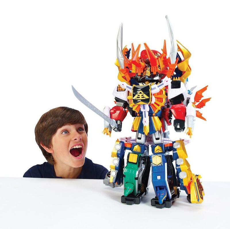 Samurai Gigazord de 29cm Power Rangers Super Samurai Bandai 31581